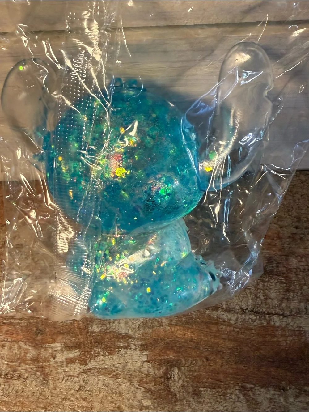 Disney Stitch Squish-a-Stitch Glittery Fidget sensory toy